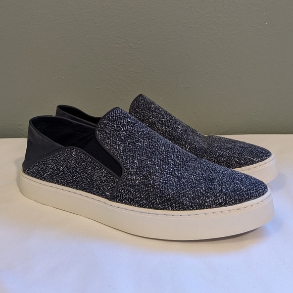 Vince Blair Tweed Slip On Sneaker Size 8/ EU 38 - Picture 1 of 7